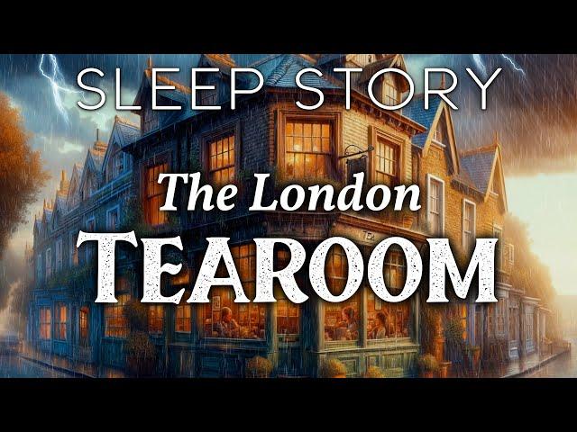 A Rainy Night in a London Tea Room: Cozy Bedtime Story