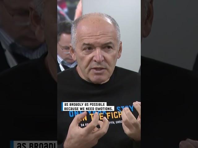 Victor Pinchuk, businessman, Founder of Yalta European Strategy at the Russian War Crimes exhibition