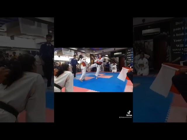 female knockout #jodanmawashigiri #sokyokushin #kyokushinfighters #karate #sokyokushin #kicks