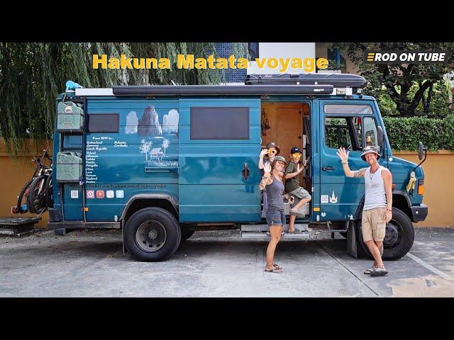 คุยกับ Hakuna Matata voyage เดินทางด้วยรถบ้านมาแล้วกว่า 5 ปีจากสวิตเซอร์แลนด์ - Rod On Tube