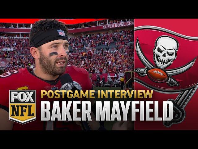 Buccaneers' Baker Mayfield on Mike Evans reception record & comeback win vs. Saints | NFL on FOX