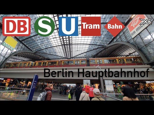 Berlin Hauptbahnhof | Central Station | Main station | Walkthrough | Tour