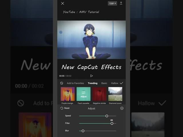 New CapCut Effects