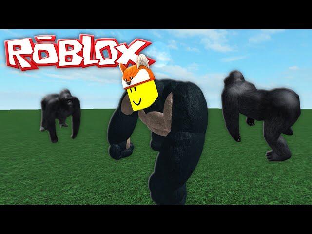 ROBLOX || KING OF THE JUNGLE IN GORILLA SIMULATOR