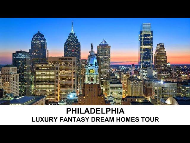 Philadelphia Mega Million $$$ Fantasy Dream Homes Virtual Tour!! (G0418)