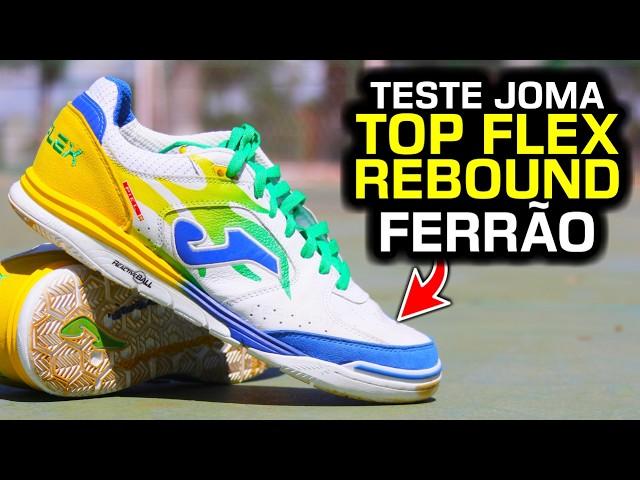 Continua entre as MELHORES? - Teste chuteira futsal Joma Top Flex Rebound Ferrão