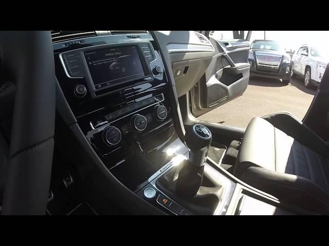 2016 Volkswagen Golf R Manual Interior Look