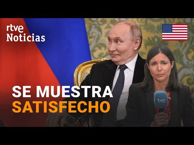 EE.UU.: MOSCÚ se muestra SATISFECHO tras la PARALIZACIÓN de la AYUDA de TRUMP a UCRANIA | RTVE