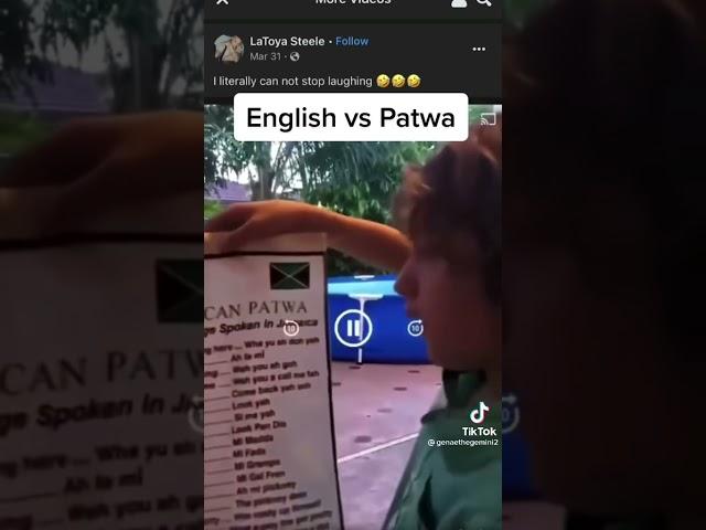 English VS Patwa