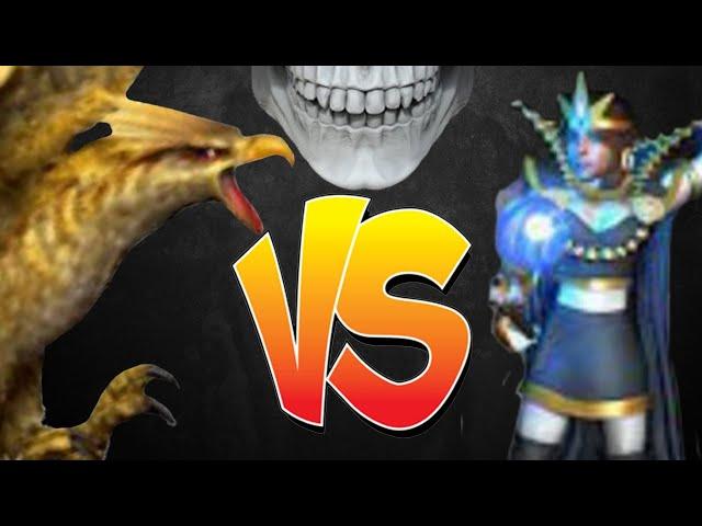 Heroes of Might and Magic III. Thunderbird VS Caster