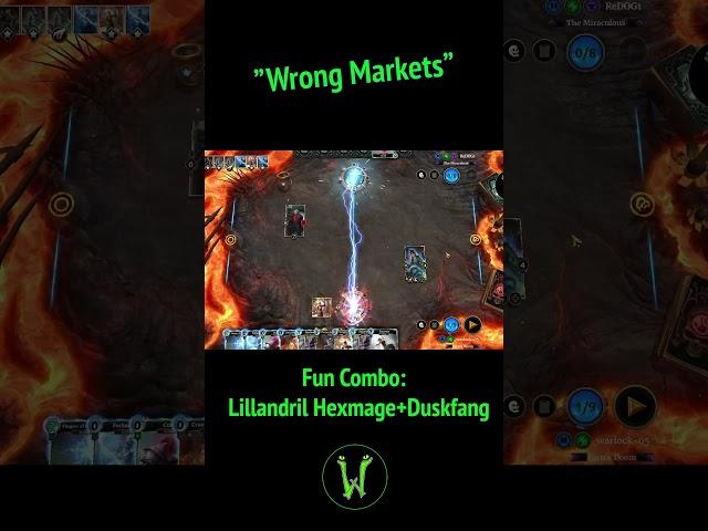 "Wrong Markets" - Lillandril Hexmage + Duskfang Fun Combo #tesl #elderscrolls #combos  #games