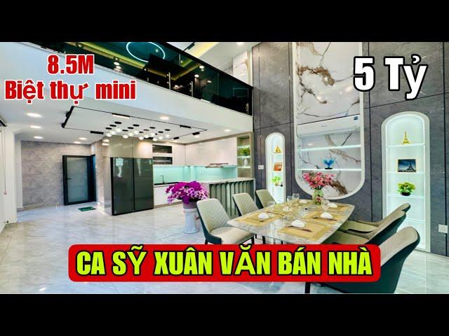 Ca sỹ Xuân Văn kẹt quá hoá liều đại hạ giá kịch sàn bán gấp căn nhà phố ngang 8.5M ngay chợ An Nhơn