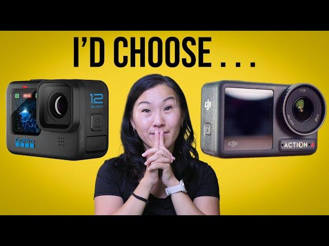 GoPro Hero 12 vs DJI Osmo Action 4 - The BEST Action Camera for Vlogging is...