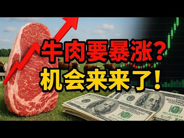 【独家预测】2025年牛肉价格或将暴涨！进口量减价增+国产出清+需求稳升，三重逻辑引爆新一轮肉牛周期，投资这些股票或将大赚特赚！