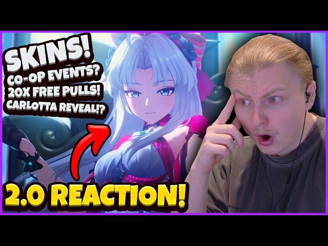 Wuthering Waves 2.0 is The BEST UPDATE IN GACHA HISTORY?! | Rinascita 2.0 Livestream Reaction!