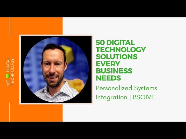 Systems & Software Integration | 50 Digital Technology Solutions Every Business Needs