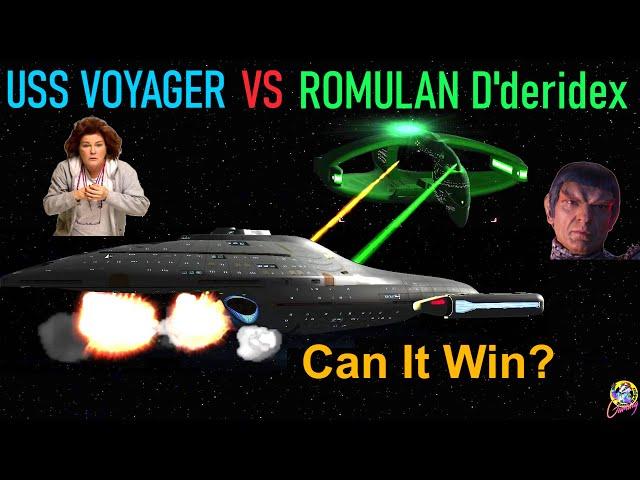 Can Voyager Defeat a Romulan D'deridex? - Both Ways - Star Trek Starship Battles