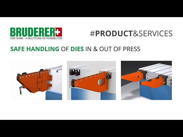 SMED & DIE HANDLING EQUIPMENT BY BRUDERER UK