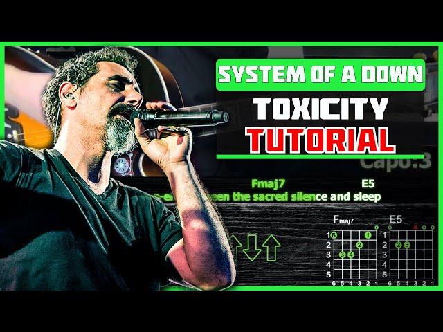 System Of A Down - Toxicity | Acoustic cover | Guitar tutorial