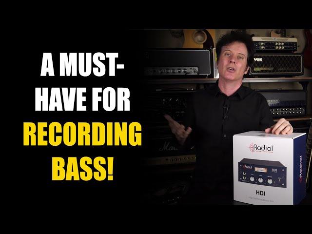 A Must-Have for Recording Bass! | Radial HDI