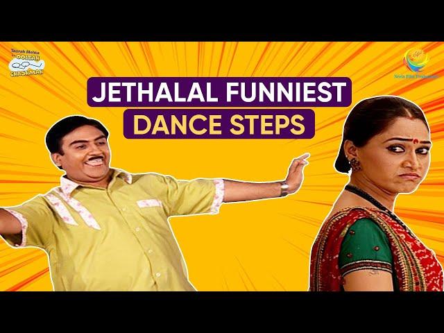 Jethalal Funniest Dance Steps! | Comedy Scenes |  Taarak Mehta Ka Ooltah Chashmah