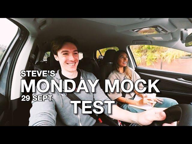 Monday Mock Test with Steve | Leeds Horsforth Driving Test