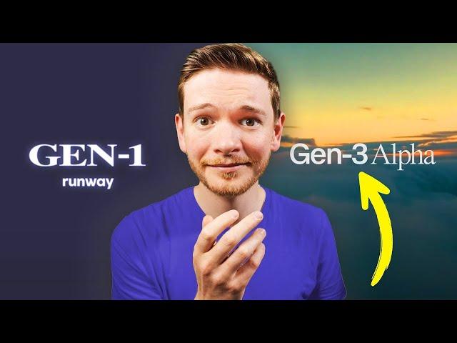 AI VIDEO GENERATION One Year Later - Runway GEN-3