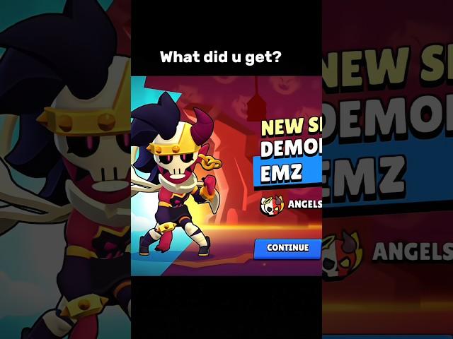 Got My First Demon Skin  Demon Emz  #brawlstars #demon