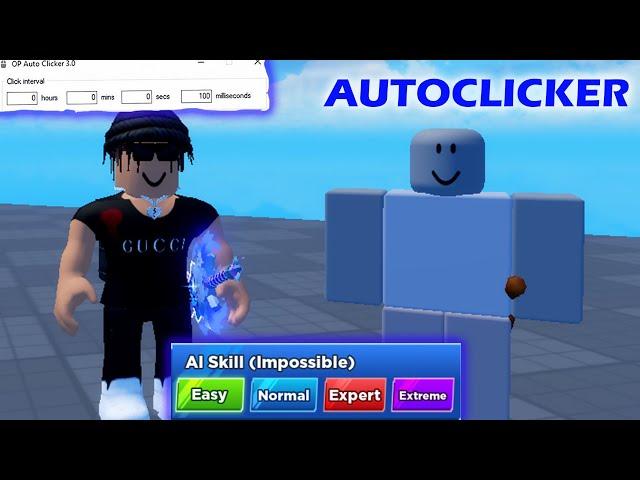 AUTOCLICKER vs NPC MODE In Roblox Blade Ball!