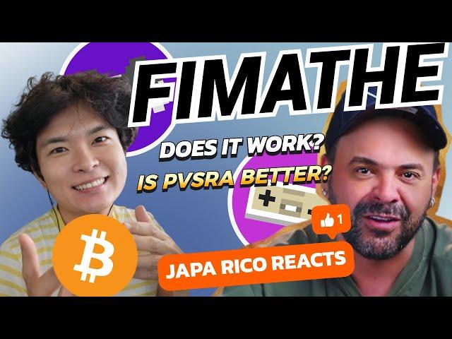 JAPA RICO REACTS TO MARCELO FERREIRA'S FIMATHE STRATEGY AND SAYS PVSRA IS BETTER FEB/9/2024 BITCOIN