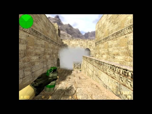 smoke on de_dust2 [CS 1.6]