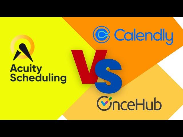 Acuity vs Calendly vs OnceHub Calendar App Review