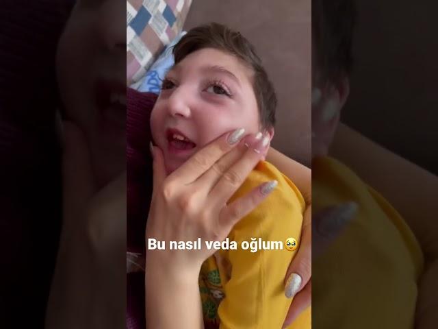 Bu nasıl veda annem️