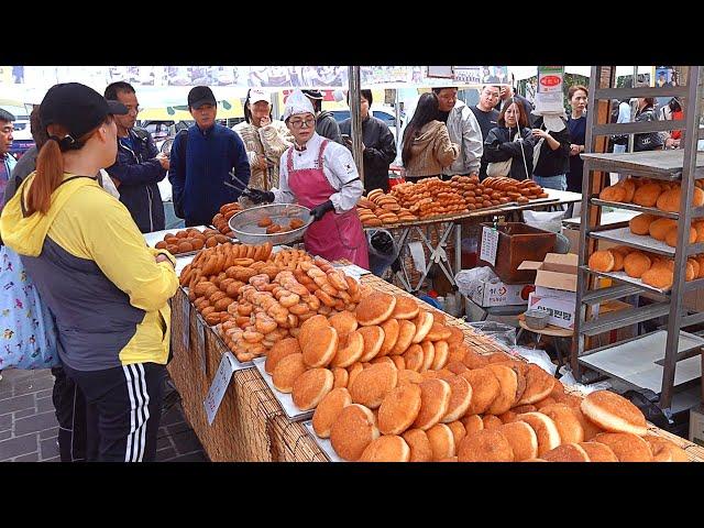 150 Disciples? Donut Master Of A Store That Sold Out In 3 Hours After Opening - Korean street food