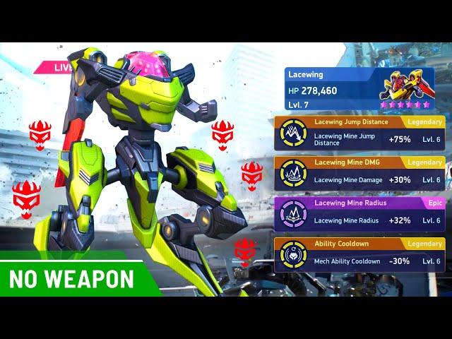 NEW Lacewing No Weapon - CPC & FFA - Mech Arena