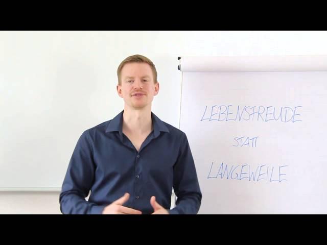 Der erste Schritt zu einem glücklichen Leben