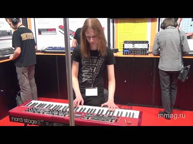 mmag.ru: Elektron Machinedrum and Nord Stage 2 demo session video