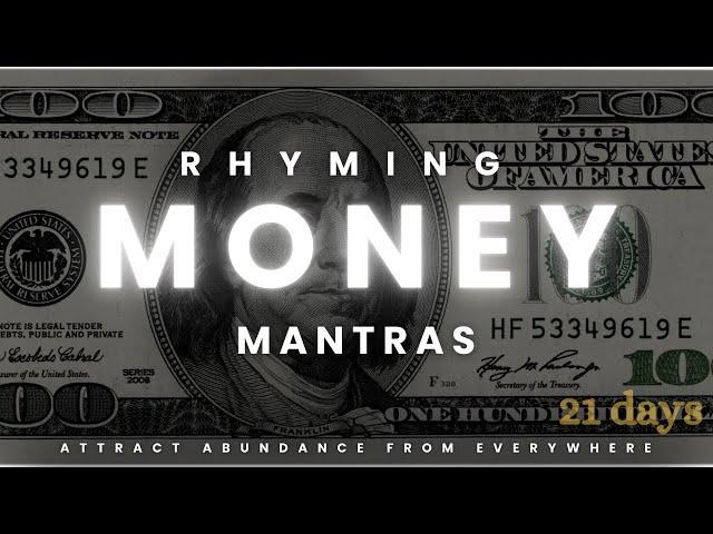 Rhyming MONEY Mantras! (This Works! Get Results Fast!)