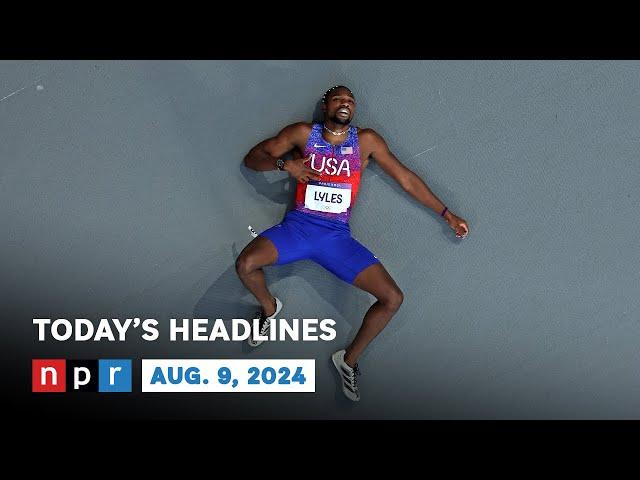 Positive For COVID, Noah Lyles Takes Bronze In The 200-Meter | NPR News Now