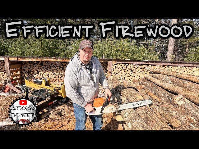 This Firewood Log Deck Transformed My Firewood Production