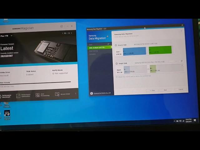 How to use Samsung Data Migration Software for Bootable Clone