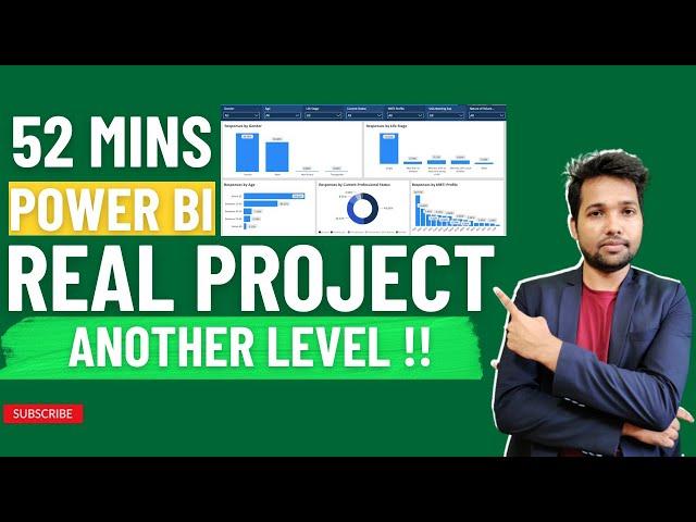 NGO Survey Power BI Project | Best Survey Project | Best Project from Scratch