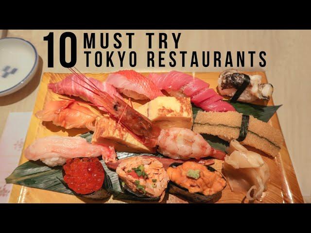 10 Must Try Tokyo Restaurants in Japan | Tokyo Food Guide