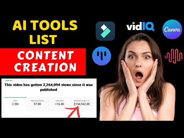 Best AI Tools For Content Creation : Create BGM, Write YouTube Script, Generate Thumbnail Using AI