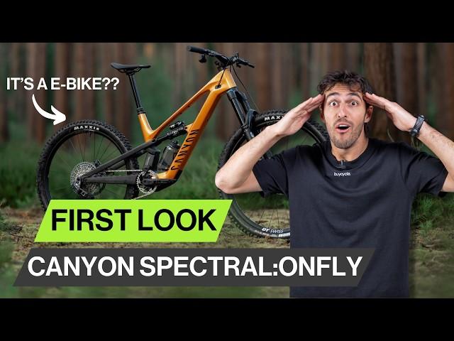 First Look At The New Canyon Spectral:ONfly | A LIGHTWEIGHT E-MTB!