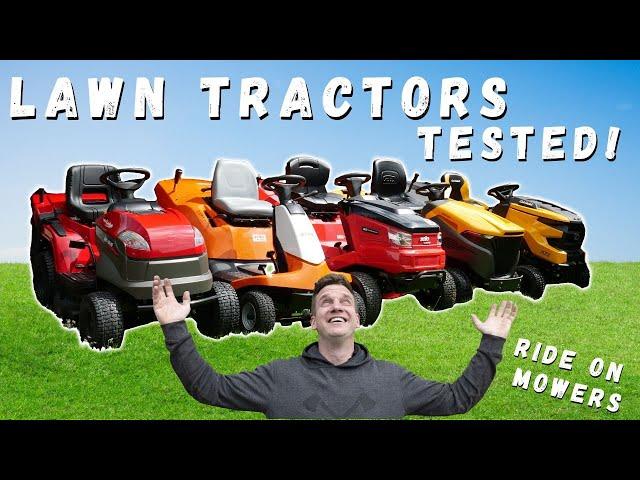 5 Best Lawn Tractors - Ride On Lawn Mowers - What Should You Buy?