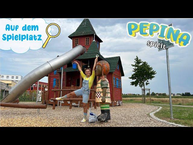  Auf dem SPIELPLATZ  Pepina entdeckt Pipi Langstrumpf & Jim Knopf