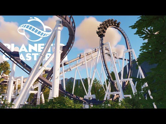 I Built My First B&M Invert in Planet Coaster 2!