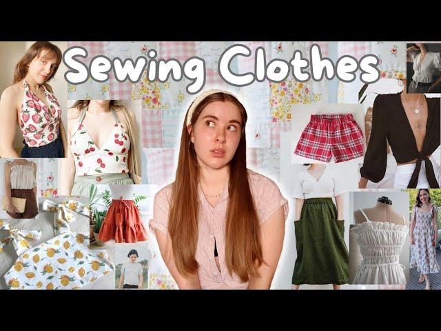 Clothing Sewing Ideas (free patterns + beginner friendly)