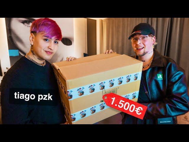 LE REGALO A TIAGO PZK UNA MYSTERY BOX DE 1400€!! (Caja misteriosa)